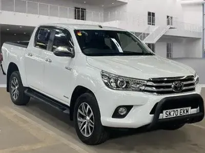 Used Toyota HiLux 150 HP (110 kW) 2020 White Pickup