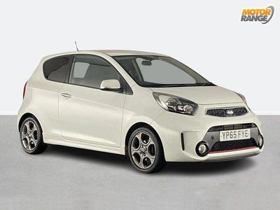 Used Kia Picanto 84 HP (61 kW) 2015 White Hatchback