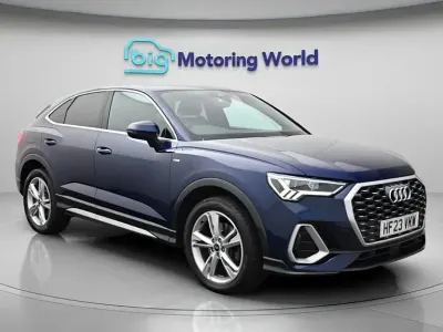 Usado Audi Q3 Sportback S-Line 245 CV (180 kW) 2023 Azul SUV