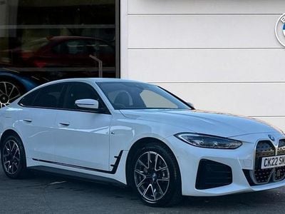 Used BMW i4 M Sport 246 kW (335 HP) 2022 White Sedan