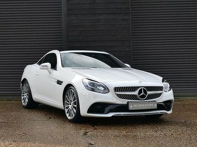 Used Mercedes SLC200 AMG line 184 HP (135 kW) 2016 White Cabriolet