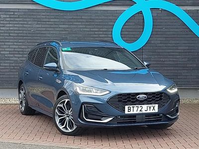 Used Ford Focus ST-Line 125 HP (91 kW) 2022 Blue Estate