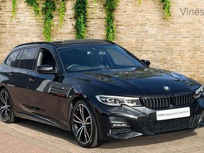 Used BMW 330 M Sport 254 HP (186 kW) 2020 Black Estate