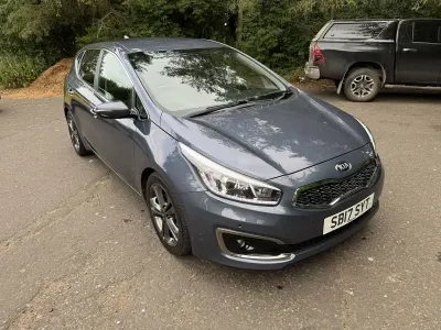 Used Kia Ceed 136 HP (100 kW) 2017 Blue Hatchback