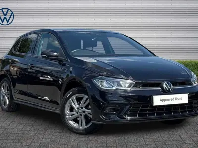 Used VW Polo R-line 110 HP (80 kW) 2022 Black Hatchback