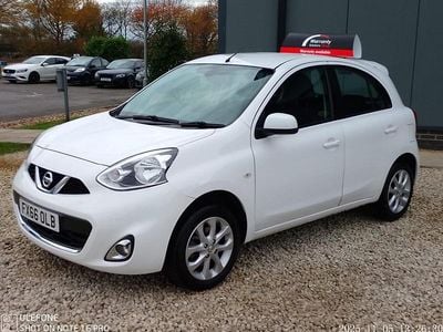 Used Nissan Micra Acenta 2016 White Hatchback