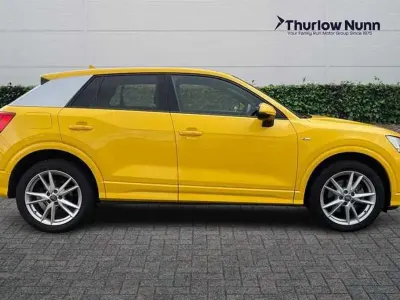 Used Audi Q2 S-Line 150 HP (110 kW) 2016 Yellow SUV