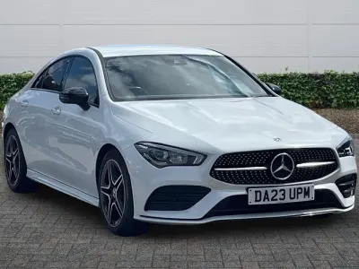 Used Mercedes CLA200 AMG Line Premium 2023 White Coupe