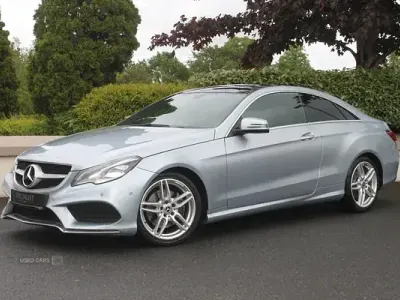 Used Mercedes E220 AMG 2014 Silver Coupe