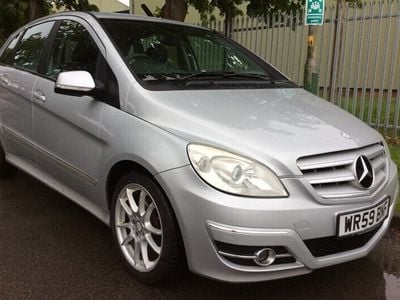 Used Mercedes B180 109 HP (80 kW) 2009 Silver MPV