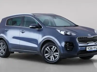 Used Kia Sportage 116 HP (85 kW) 2017 Blue SUV