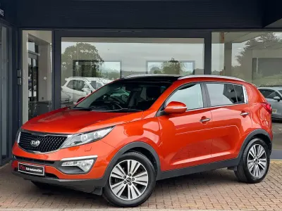 Used Kia Sportage 115 HP (84 kW) 2014 Orange SUV
