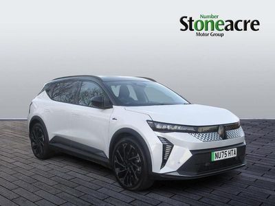 White/black Used 2025 Renault Scenic E-Tech Techno Esprit Alpine SUV | £32,500 (Expensive)