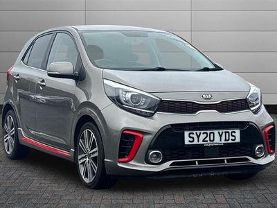 Silver Used 2020 Kia Picanto GT-Line Hatchback | £9,191 (Fair price)