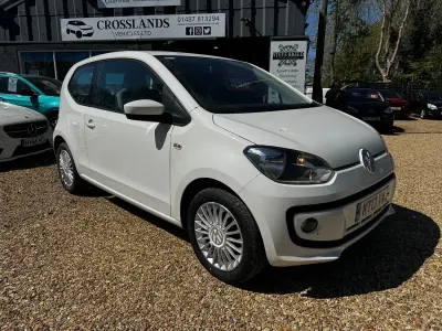 Used VW up! high up! 75 HP (55 kW) 2013 White Hatchback