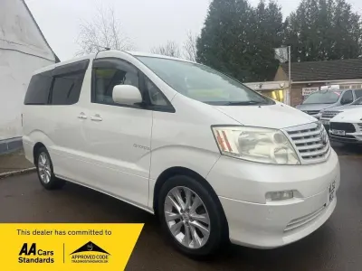 Begagnad Toyota Alphard 2016 Vit Minibuss