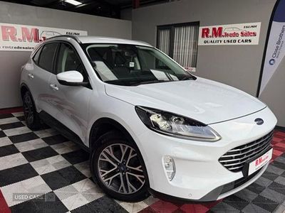 Used Ford Kuga Titanium 120 HP (88 kW) 2021 White SUV