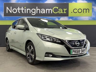 Used Nissan Leaf Tekna 110 kW (150 HP) 2018 Silver Hatchback