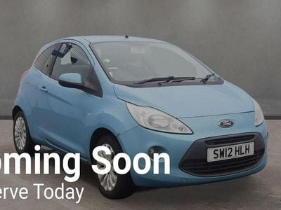 Used Ford Ka Zetec 69 HP (50 kW) 2012 Blue Hatchback
