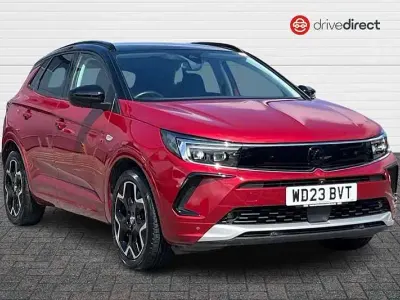 Used Vauxhall Grandland X Ultimate 130 HP (95 kW) 2023 Red SUV