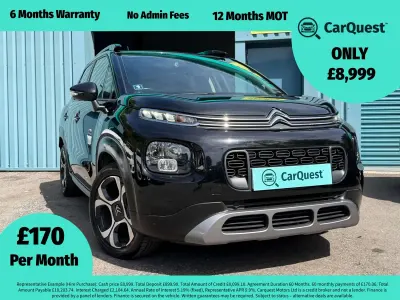 Used Citroën C3 Aircross Flair 110 HP (80 kW) 2020 Black SUV