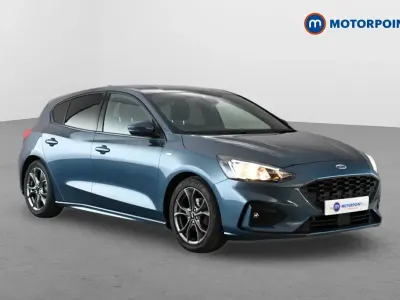 Used Ford Focus ST-Line 2019 Blue Hatchback