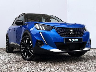 Begagnad Peugeot 2008 GT-line 100 kW (136 HK) 2020 Blå SUV