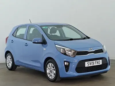 Used Kia Picanto 2019 Blue Hatchback