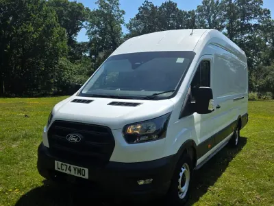 Used Ford Transit S 130 HP (95 kW) 2024 White Van