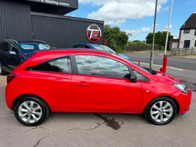 Used Vauxhall Corsa 75 HP (55 kW) 2018 Red Hatchback