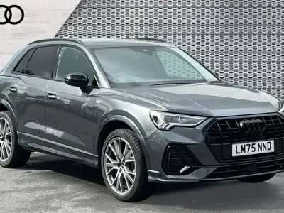 Used Audi Q3 Black Edition 150 HP (110 kW) 2025 Grey SUV