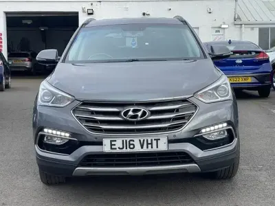Begagnad Hyundai Santa Fe Premium 200 HK (147 kW) 2016 Silver SUV