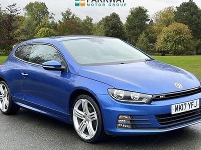 Used VW Scirocco R-line 2017 Blue Coupe