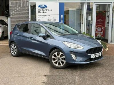 Used Ford Fiesta Trend 75 HP (55 kW) 2021 Chrome blue Hatchback