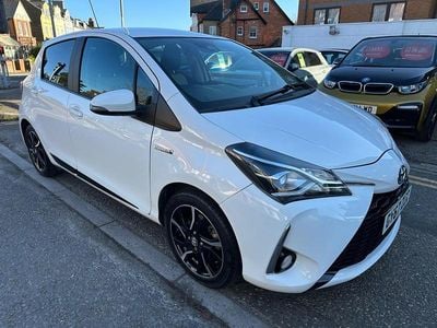 White Used 2018 Toyota Yaris Hybrid Design Hatchback | £12,995 (Good price)