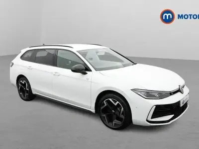 Used VW Passat R-line 204 HP (150 kW) 2025 White Estate