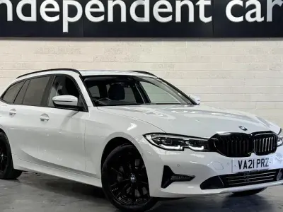 Used BMW 330e 292 HP (214 kW) 2021 White Estate