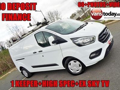 White Used 2019 Ford Transit Custom Trend Van | £16,788 (Fair price)