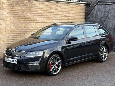 Black Used 2015 Skoda Octavia vRS Estate | £9,445 (Expensive)
