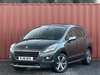 Grey Used 2016 Peugeot 3008 Allure Hatchback | £3,995 (Good price)