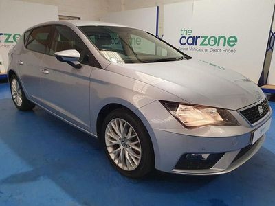Used Seat Leon SE Dynamic 115 HP (84 kW) 2019 Silver Hatchback