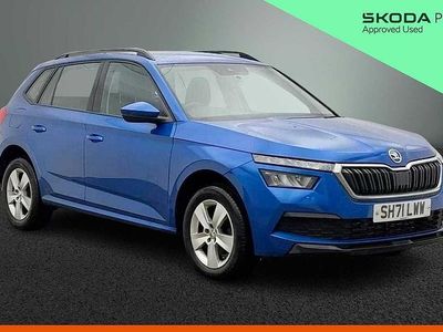Used Skoda Kamiq 70 HP (51 kW) 2022 Race blue metallic SUV