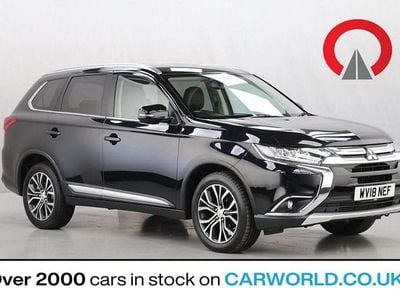 Black Used 2018 Mitsubishi Outlander SUV | £12,990 (Fair price)