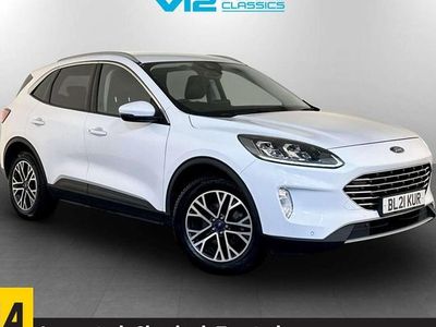 White Used 2021 Ford Kuga Titanium SUV | £9,195