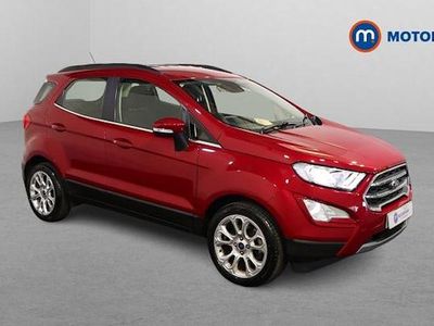 Used Ford Ecosport Titanium 125 HP (91 kW) 2022 Red SUV