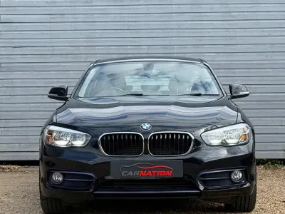 Used BMW 118 Sport Line 136 HP (100 kW) 2015 Black Hatchback