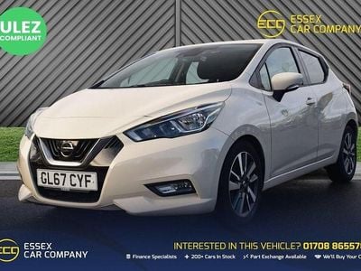 White Used 2017 Nissan Micra Acenta Hatchback | £6,850 (Fair price)
