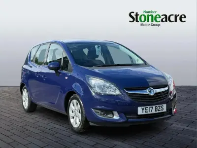 Used Vauxhall Meriva 99 HP (72 kW) 2017 Blue MPV