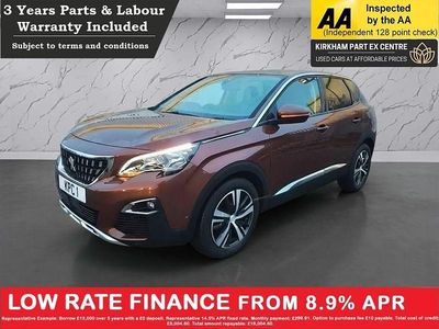 Bronze Used 2017 Peugeot 3008 Allure SUV | £9,500 (Fair price)