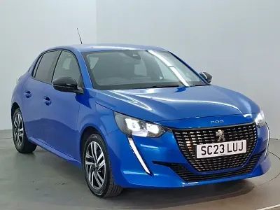 Used Peugeot 208 Allure+ 100 HP (73 kW) 2023 Blue Hatchback